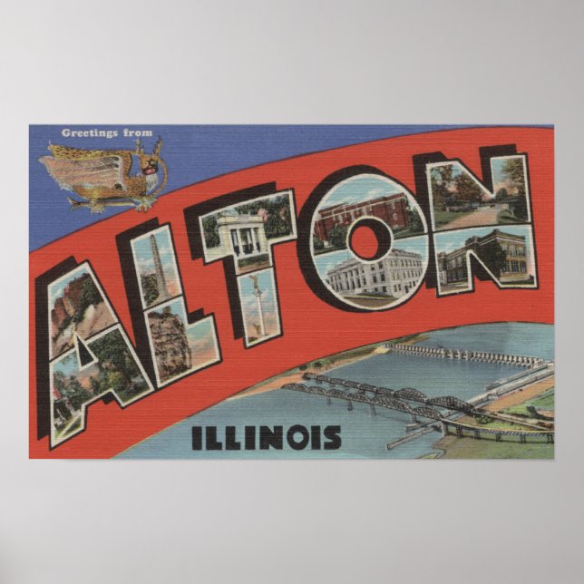 Alton, IllinoisLarge Letter ScenesAlton, IL Poster (Front)