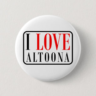 Altoona, Alabama City Design 2 Inch Round Button