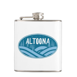 Altoona Pennsylvania Outdoors Hip Flask