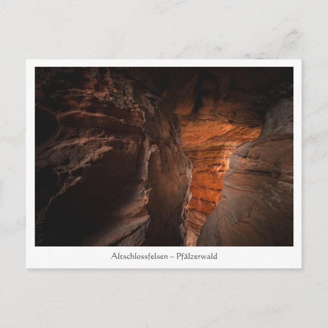 Altschlossfelsen Postcard (Front)