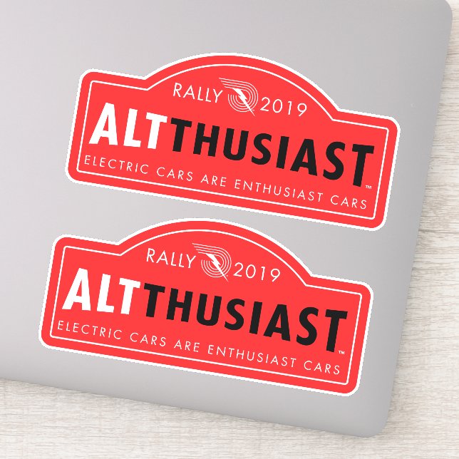 AltThusiast Rally 2019 Labels (2 per sheet) (Detail)