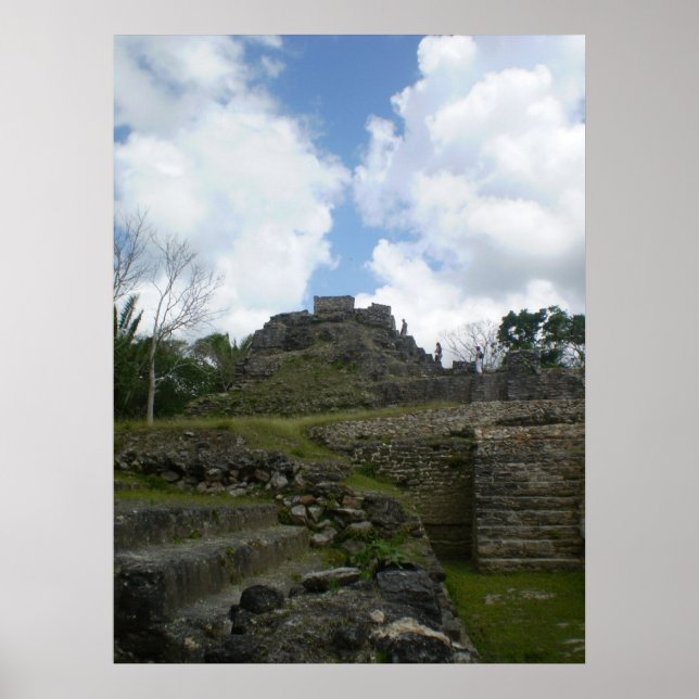 Altuna Ha Mayan Ruins Poster (Front)