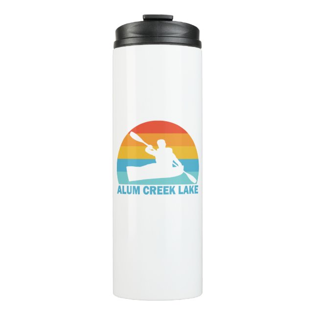 Alum Creek Lake Ohio Kayak Thermal Tumbler (Front)