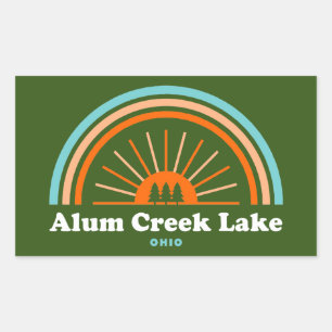 Alum Creek Lake Rainbow Sticker