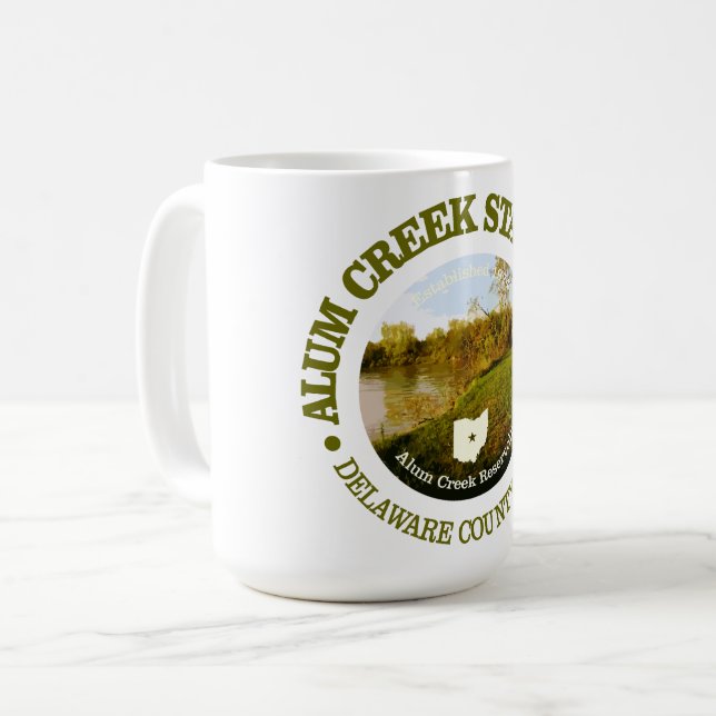 Alum Creek SP Coffee Mug (Front Left)