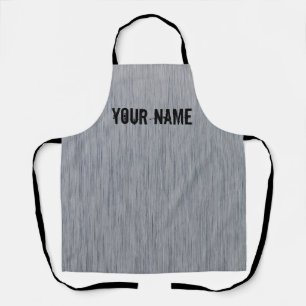 Aluminium brushed Metal structure Apron