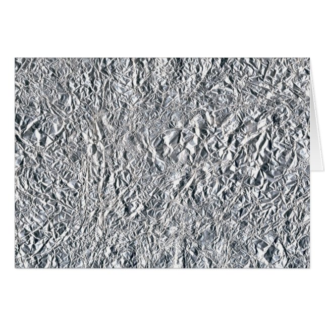 Aluminium foil effect design (Front Horizontal)