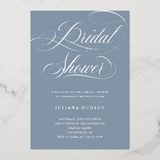 Aluminium Invitation de mariage avec écriture en véritable f