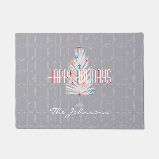 Aluminum Christmas Tree Doormat (Front)