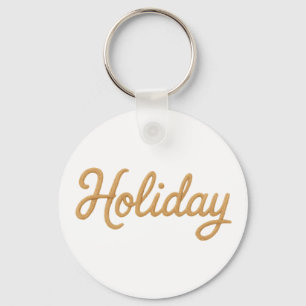 Aluminum Circle, 2" Keychain