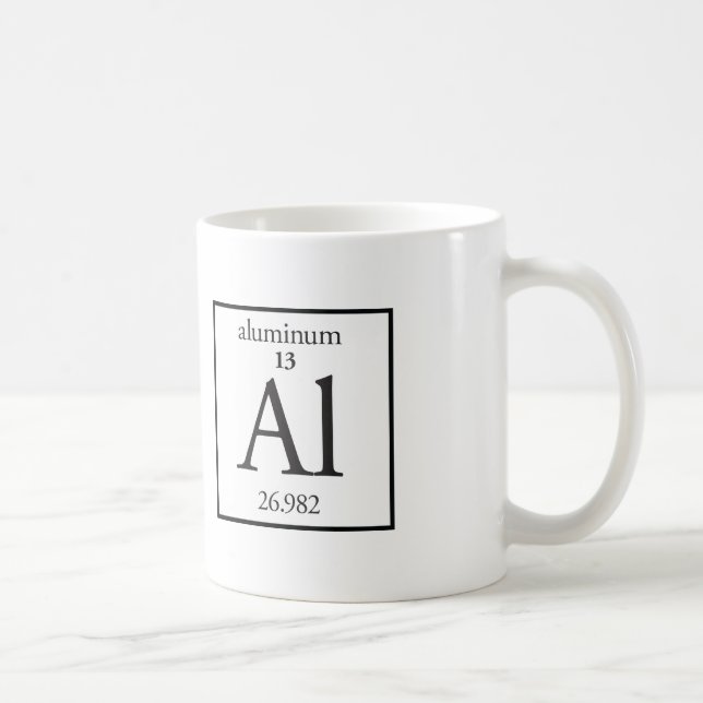 Aluminum Coffee Mug (Right)