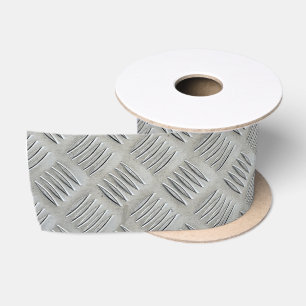 Aluminum Diamond Pattern Satin Ribbon