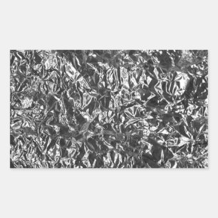 Aluminum Foil Metal Texture Sticker
