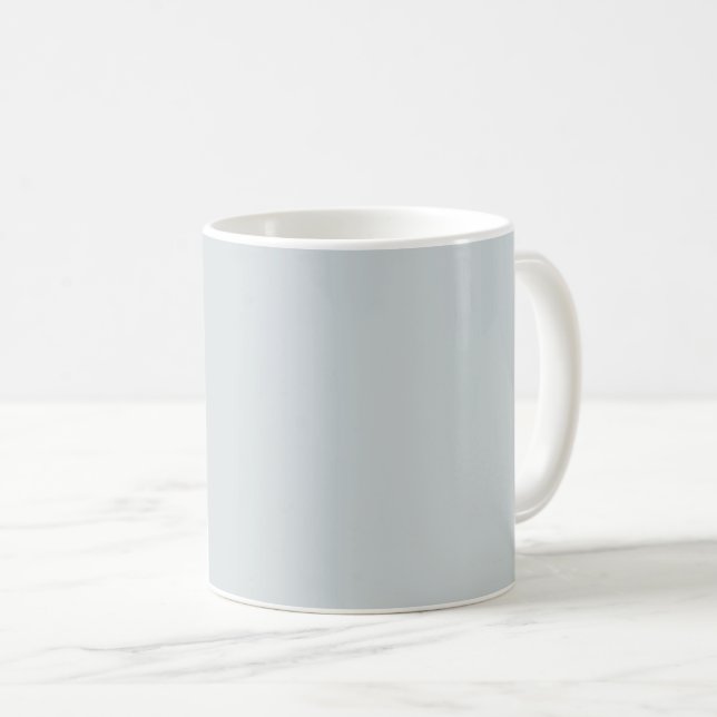 Aluminum Foil Solid Colour Coffee Mug (Front Right)