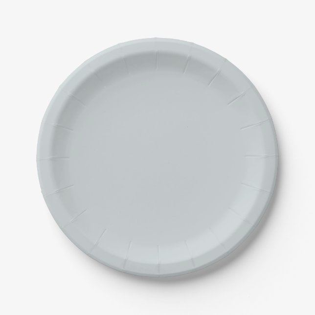 Aluminum Foil Solid Colour Paper Plate (Front)