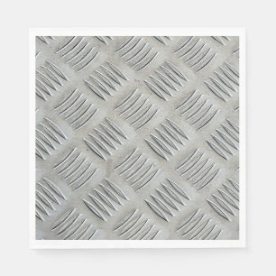 Aluminum Texture Diamond Pattern Napkin