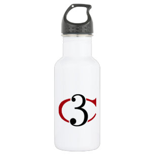 Aluminum with C3 Logo 532 Ml Water Bottle