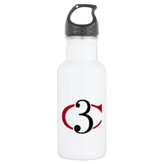 Aluminum with C3 Logo 532 Ml Water Bottle