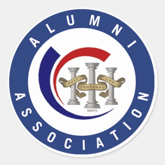 Alumni - Calvary Academy Sticker (Front)