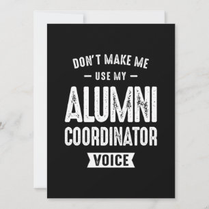 Alumni Coordinator Job Occupation