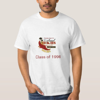 Alumni Reunion 2013 Class of 1996 T Shirt