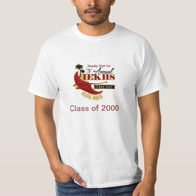 Alumni Reunion 2013 Class of 2000 T Shirt (Front)