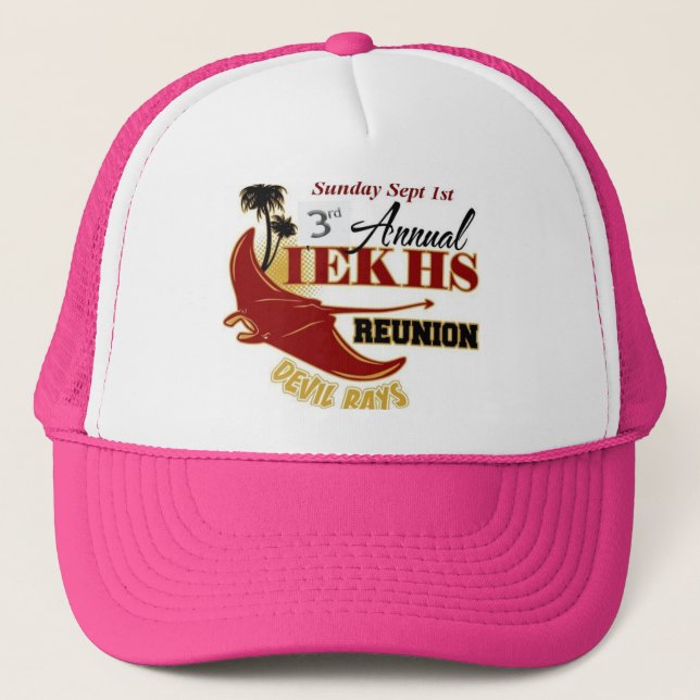 Alumni Reunion 2013 Hat Pink (Front)