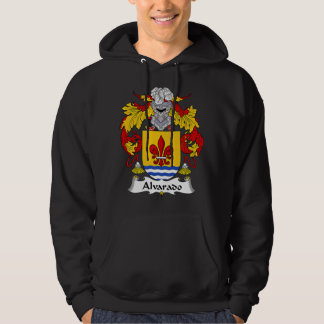 Alvarado Coat of Arms  Family Crest Premium  Hoodie