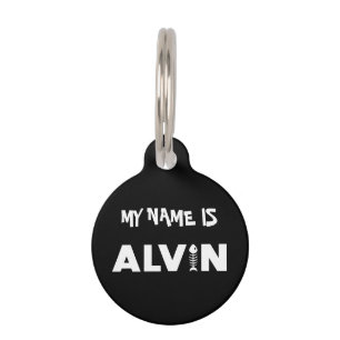 Alvin Cat Pet ID Tag