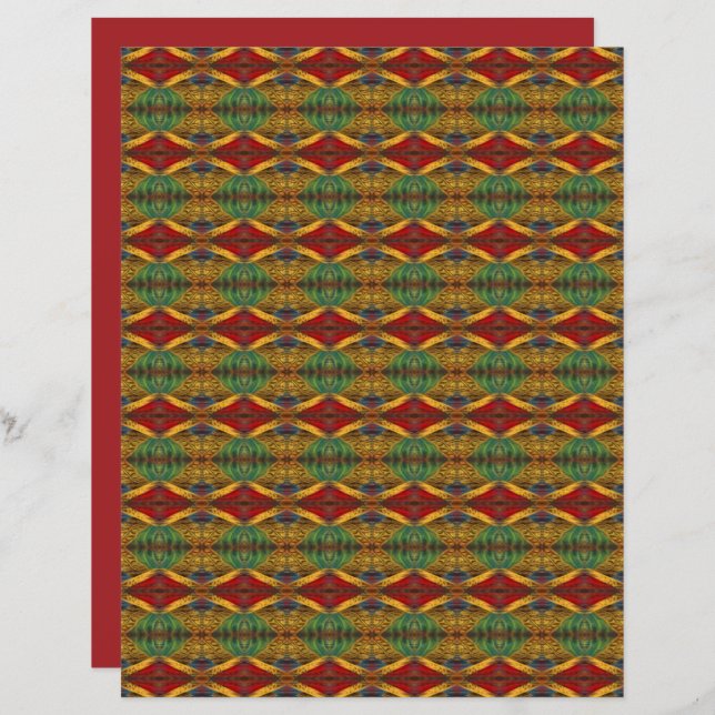 Alvina Scrapbook Paper II (Front/Back)