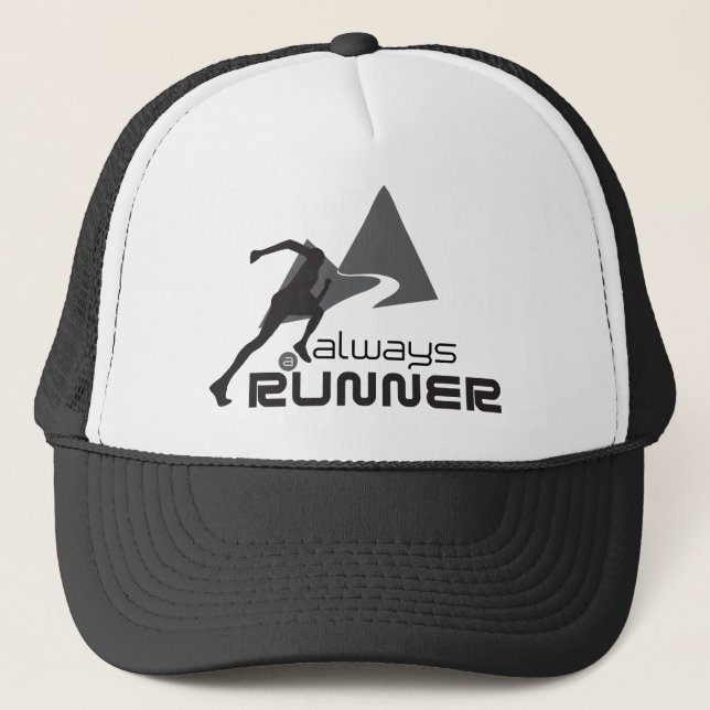 Always a Runner Trucker Hat (Front)