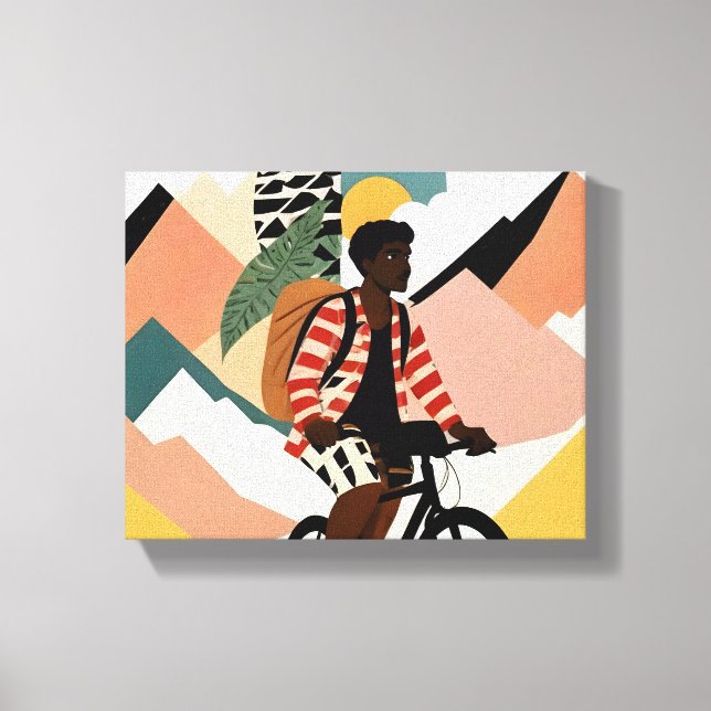 Always a Traveller Canvas Print (Front)