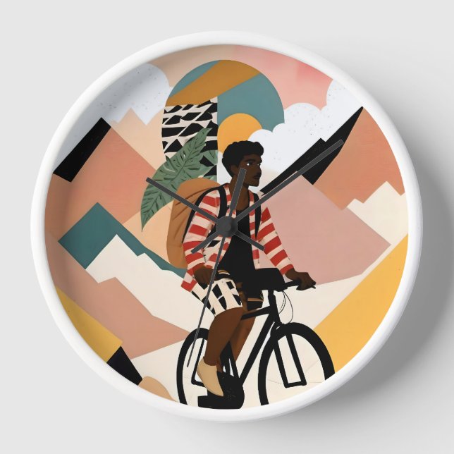 Always a Traveller Clock (Front)