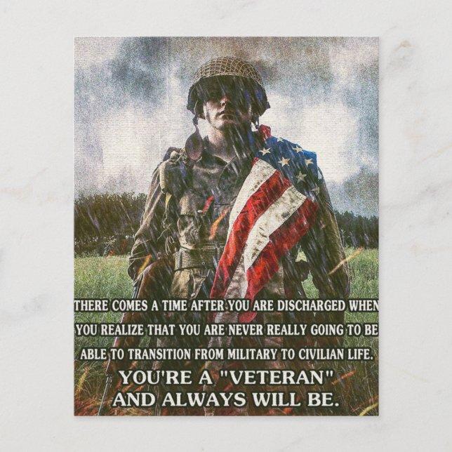 Always A Veteran Flyer (Front)