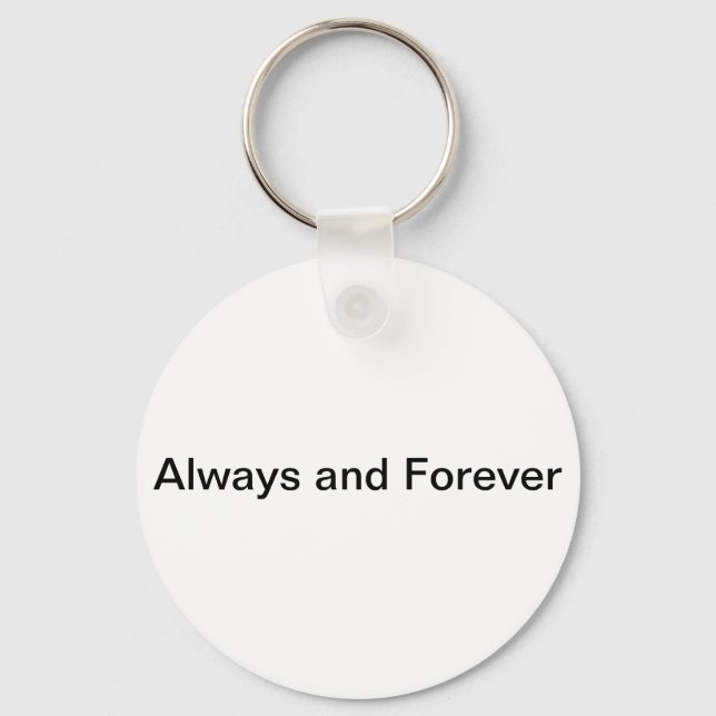 Always and Forever Keychain (Front)