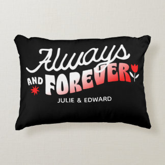 Always and Forever Personalized Accent Pillow