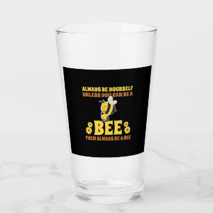 Always Be A Bee Glass