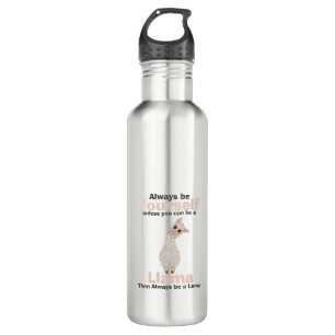 Always Be a Llama Animal Lover 710 Ml Water Bottle