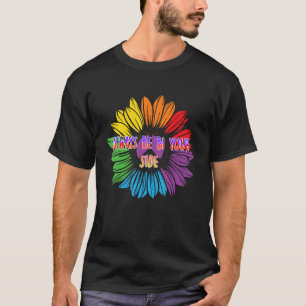 Always Be Bi Your Side Bisexual Couples Bi Pride T-Shirt