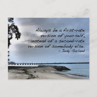Always be first - rate post card