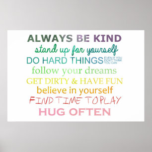 Always be Kind Poster