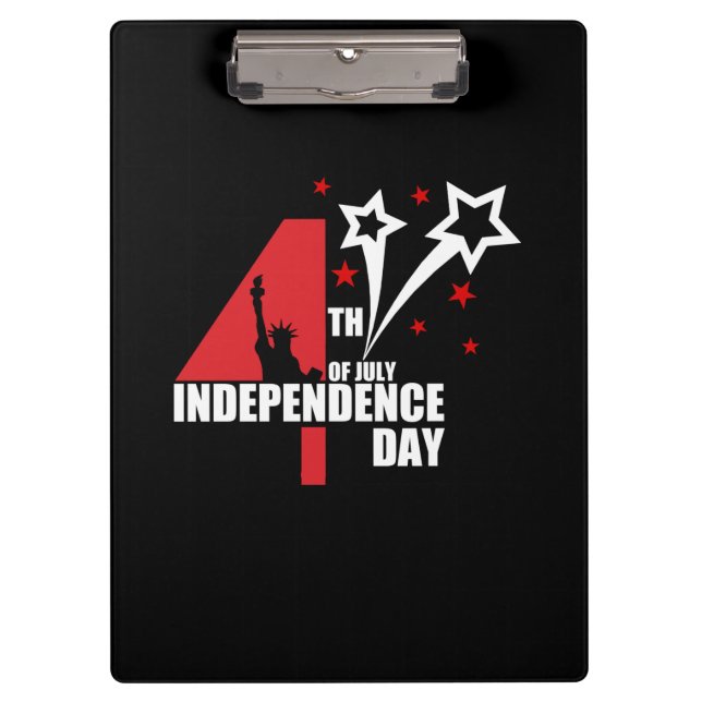 Always Be There July 4th Clipboard (Front)