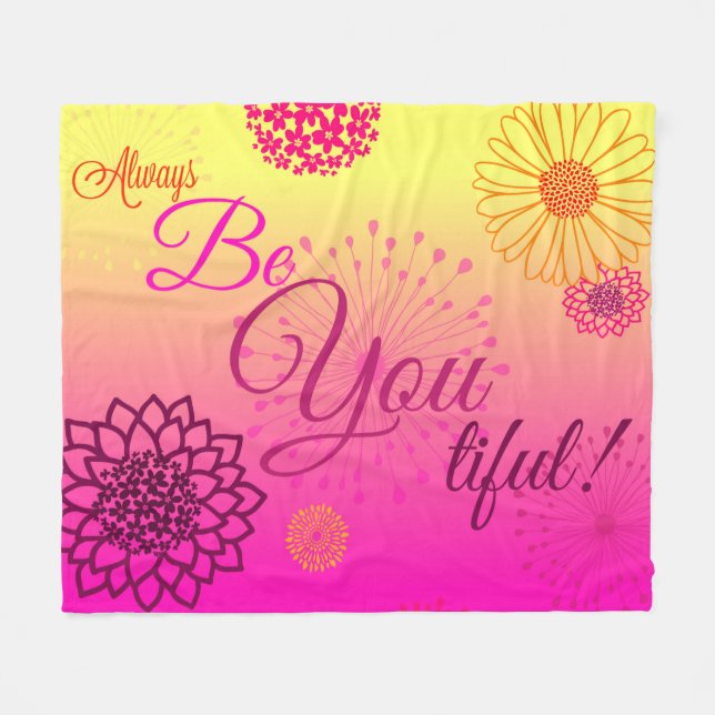Always BE You tiful! Blanket 1 (Front (Horizontal))