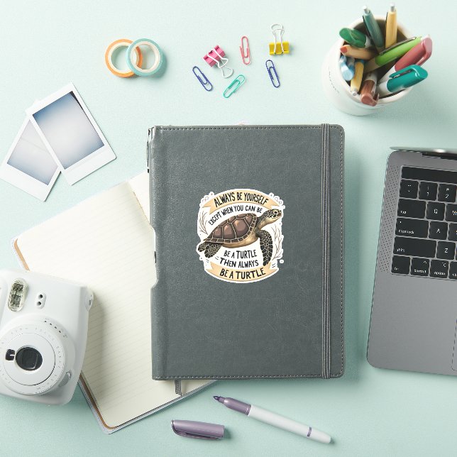 Always Be Yourself Except When You Can Be a Turtle (iPad Cover)