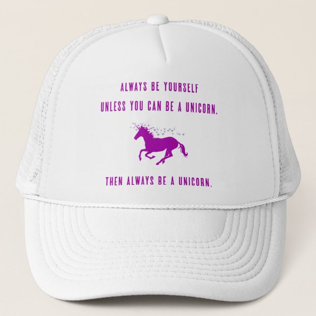 Always Be Yourself Trucker Hat (Front)