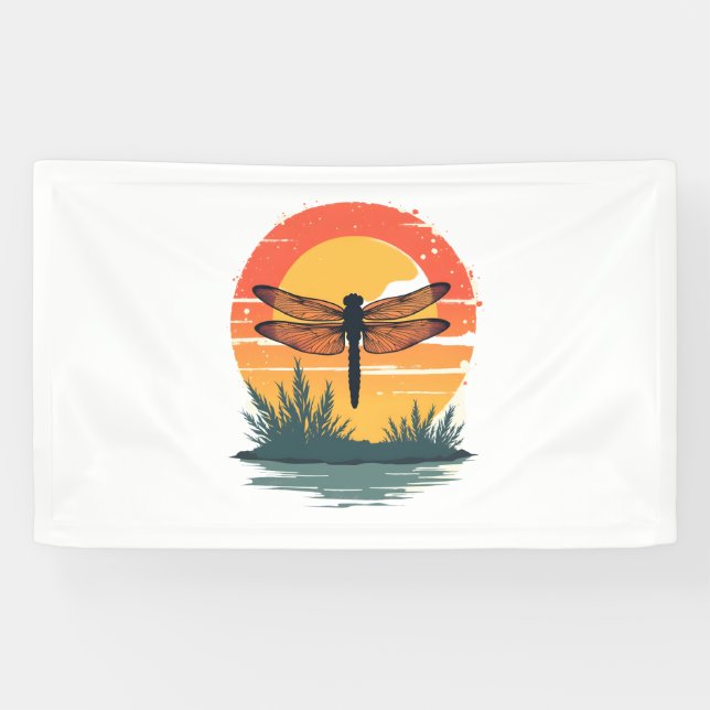 Always Be Yourself Unless You Can Be A Dragonfly Banner (Horizontal)