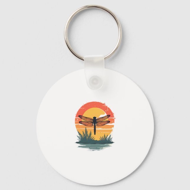 Always Be Yourself Unless You Can Be A Dragonfly Keychain (Front)