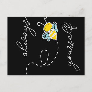 Always Bee Yourself Bee Gifts ,I Love Bee, Beekeep Postcard
