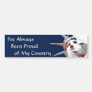 Always Been Proud of Country Bumper Sticker