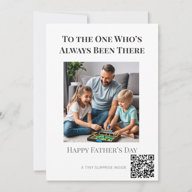 Always Been There – Father’s Day Card (Front)